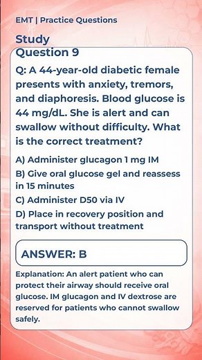 EMT Practice Test Question | Can You Pass? | NREMT 2026