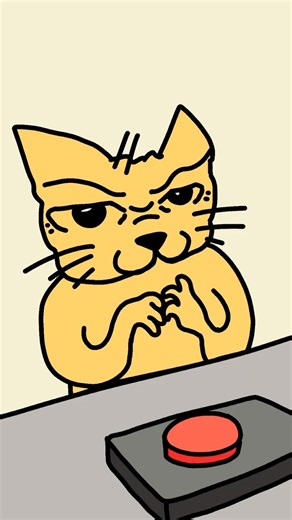 Nuke cat ☢️#cat #animation #funny