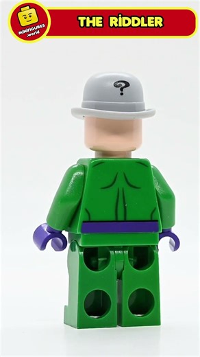 🦇 LEGO minifigure: The Riddler (sh0008) 🦇
