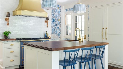 Inside a French country kitchen makeover: Kate Smith’s dream design with brass accents