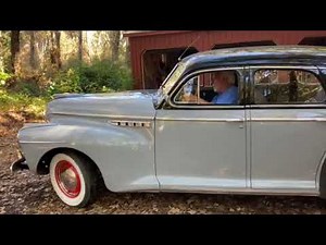 1941 Buick Special 40 Touring Sedan Video 7 Driving 1