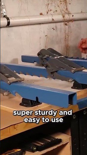 Glue up using Rockler panel clamp - these things rock! #rockler #wood #glueup #woodworking #maker