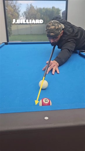 J.billiard | 1-Rail Bank Shots Made Easy: The Aiming Trick You Need #8ballpool #trickshots #billiards | Instagram
