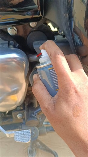 Bullet 350 First Chain Lube Maintenance ⚙️✨