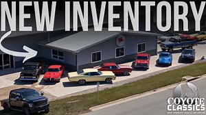 2.9K views · 65 reactions | We Have New Classic Car inventory!! Lot Walk Around at Coyote Classics, INC. | Coyote Classics, INC. | Facebook
