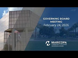 Governing Board Meeting - February 24, 2026