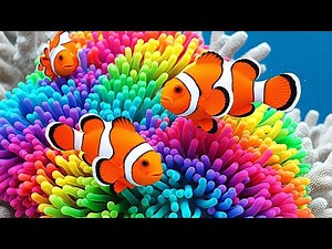 The Best Aquarium 4K Ultra HD Looping TV Screensaver Coral Reefs Jellyfish and Ocean Animals