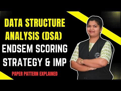 Data Structure Analysis (DSA) | IMP Questions | Endsem Scoring Strategy & IMP | #sppuexam