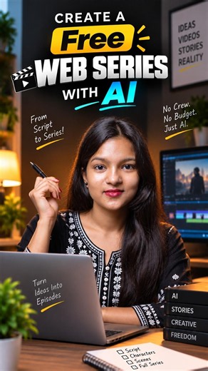 Make an AI Web Series for FREE 🤯