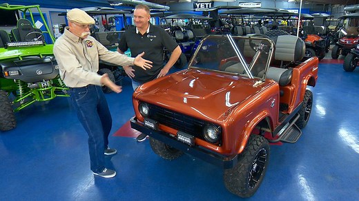 14K views · 300 reactions | "Carts Gone Wild" builds a BABY BRONCO for Dennis Gage! Check out more custom builds here - https://www.cartsgonewild.com/check-out-our--gallery | My Classic Car | Facebook