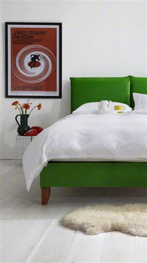 Serving you a little bedroom inspiration today... ✨ Because when your space feels this good, those early nights and lazy lie-ins just hit different. From the plush bed to the dreamy colour palette, every detail is designed to make you never want to leave. Thinking of giving your bedroom a glow-up? Consider this your sign. 🛏️💫 ✨️ Please contact us for further information, or to order ➡️ 📧 hello@buttonandsprung.com 📞 03333 201 801 📥 DM on IG