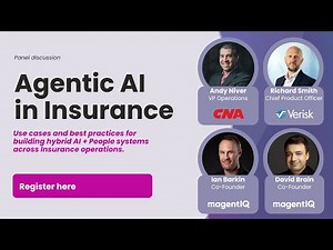 Agentic AI in Insurance - Live Panel Discussion