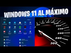 COMO OPTIMIZAR Y ACELERAR WINDOWS 11 AL MÁXIMO RENDIMIENTO