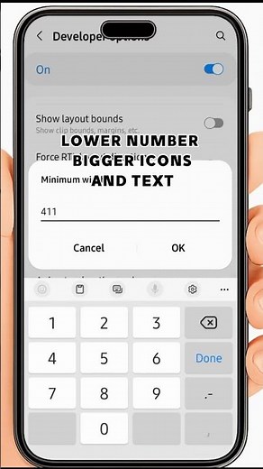 😈How to make Battery Icon and Others Bigger on Your Phone - Full Guide