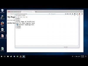 Quick Tutorial - How to Add a Heading in HTML - h1