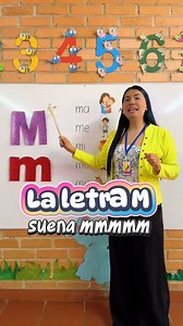 La letra M suena mmmm #aprendizaje #niños #soy_profe_patty #Docentes #profesores #Preescolar #maestrapreescolar | Soy Profe Patty