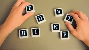 Siftables word game