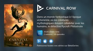 Vidéo : Voir la série Carnival Row en streaming légal complet