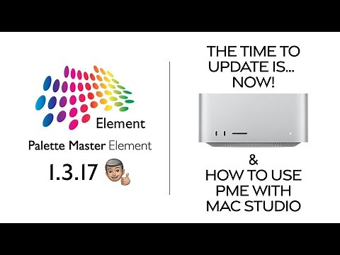 Palette Master Element 1.3.17 Test / Best Calibration Setting & How to use PME with Mac Studio!