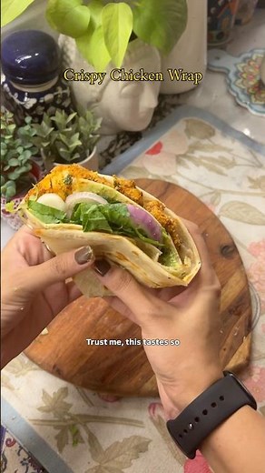 High protein chicken wrap | Low calories
