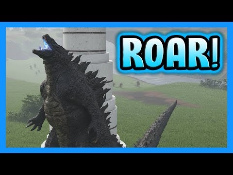 GODZILLA 2014 ROAR ANIMATION! - Roblox Age of Titans