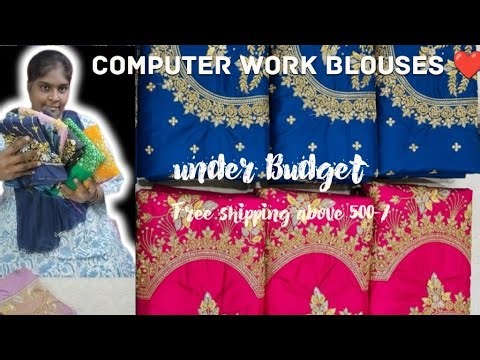 Budget friendly computer Work blouses