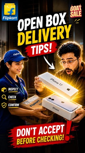 Open Box Delivery Tips 📦 Don’t Accept Your iPhone Before Watching! 😱