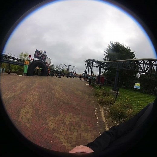 Stealth Roller Coaster Ride In 360 At Thorpe Park
