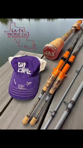 Buy the rod and get an autograph hat signed by Dat Louisiana Life. Brityn Meche Kimberly Danyelle Meche Kaylie Meche #latxtackle #datlouisianalife | La-Tx Tackle