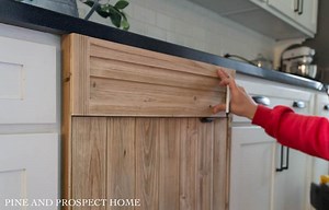 Hidden Dishwasher Tutorial How To - Pine and Prospect Home