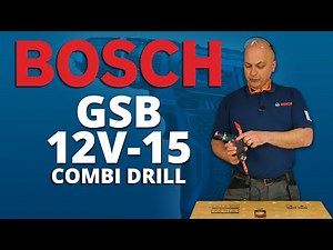 Bosch GSB 12V-15 Combi Drill | Toolstop Demo