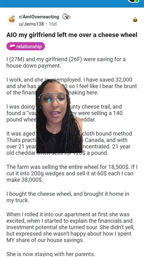 UPDATE: My girlfriend left me over the 21-year-old cheese wheel. Now my landlord is trying to evict me for
