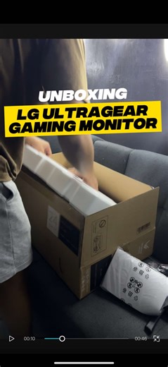 Unboxing the LG UltraGear Monitor Experience
