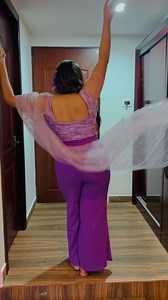 MUA @jaush_an Costume @shawli_aluva #lavender #actress #lichi #annarajan #smile #flowers | Anna Rajan