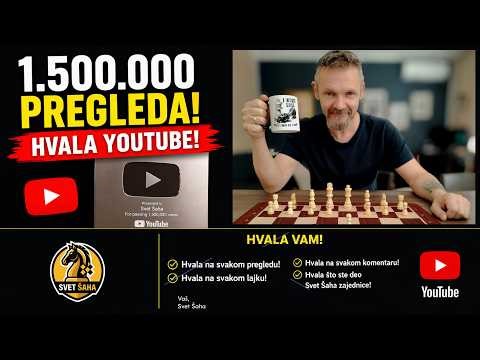 👉 1 500 000 Pregleda! Hvala YouTube — Ovo nisam očekivao!