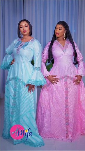 The Chic Bazin Dress Trends You Absolutely Must See ✨️❤️👗 #SenegaleseCouture