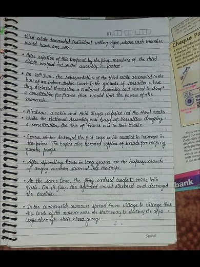 Class 9th history chapter 1 the French revolution notes #class9sst