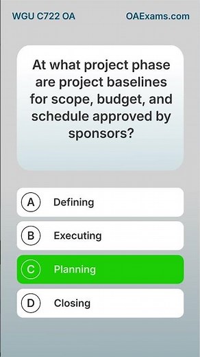 Can You Solve This? 🔥 Most Tricky WGU C722 OA Question!
