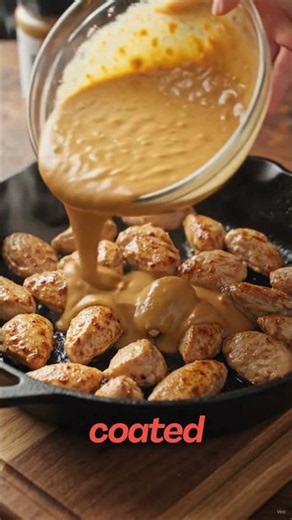 Creamy Peanut Chicken in 30 Minutes! 🥜🍗 | Easy Dinner Recipe