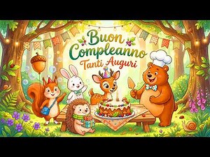 Tanti Auguri a Te 🎂 Canzone di Buon Compleanno per Bambini | Ludoteca Elementare