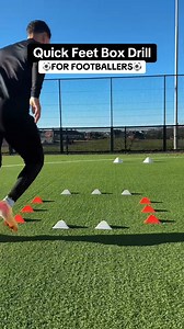 Try this quick feet box exercise! 🤩 We love this from @zonesoccer! #baller #soccertraining #football #soccerexercises #footytraining | Sportplan Football