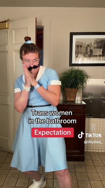 Trans Women in the Bathroom - Expectation vs Reality