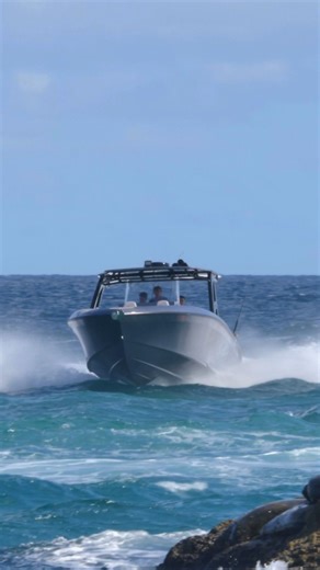 Wave Zone on Instagram: "Midnight Express entering Boca Inlet #travel #boating #fun #boatlife #powerboat"