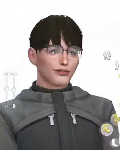 #Shorts Sims 4 Alexander Goth Makeover - The Mysterious Teen Story [ Realistic Sims ]