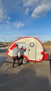 Explore a 2017 NuCamp TAB 320-S teardrop style camping trailer at Colonial RV #camper #camping #rvtour | New Jersey Outdoor Adventures with Patrick