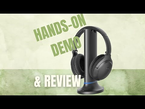 Avantree Opera Wireless TV Headphones: Hands-On Demo, Connections, Review