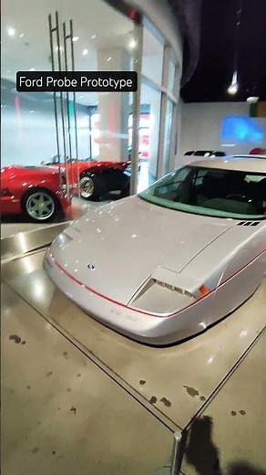 The Ford Probe IV prototype at the Petersen Museum