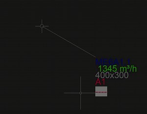 Add a stretchable line to dynamic block