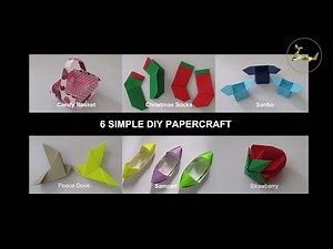 6 Simple DIY Papercraft
