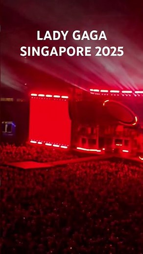 LADY GAGA SINGAPORE 2025 | NATIONAL STADIUM | CONCERT | MAYHEM